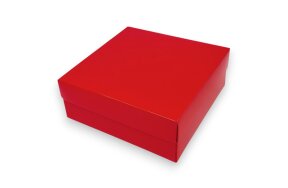 ΚΟΥΤΙ ΧΑΡΤΙΝΟ ΔΩΡΟΥ MAX 25,5x25,5x10cm ΚΟΚΚΙΝΟ